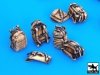 Black Dog T35037 US modern bags accessories set 1/35